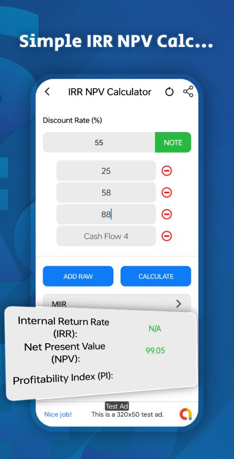 Finance Calculator - Android Studio Project